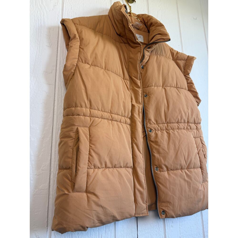 NWT CALIA Womens Puffer Vest Teal S/M Bisquit - Picture 4 of 8